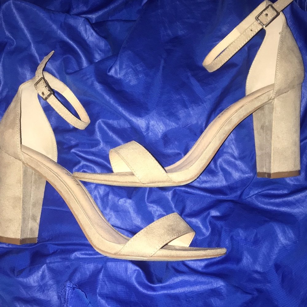 Madden girl ankle strap heels